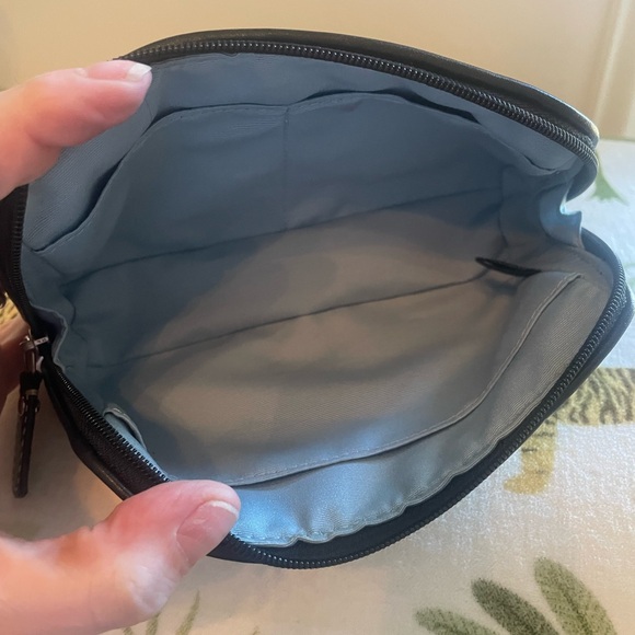 Coach Black and White Patterned Pouch - Picture 5 of 7